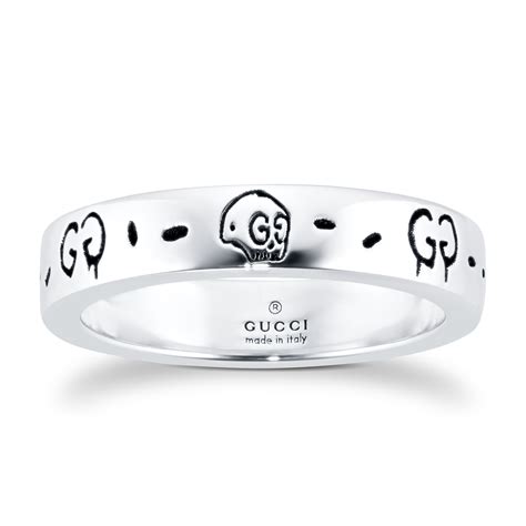 gucci ghost ring 4mm|gucci ghost ring price.